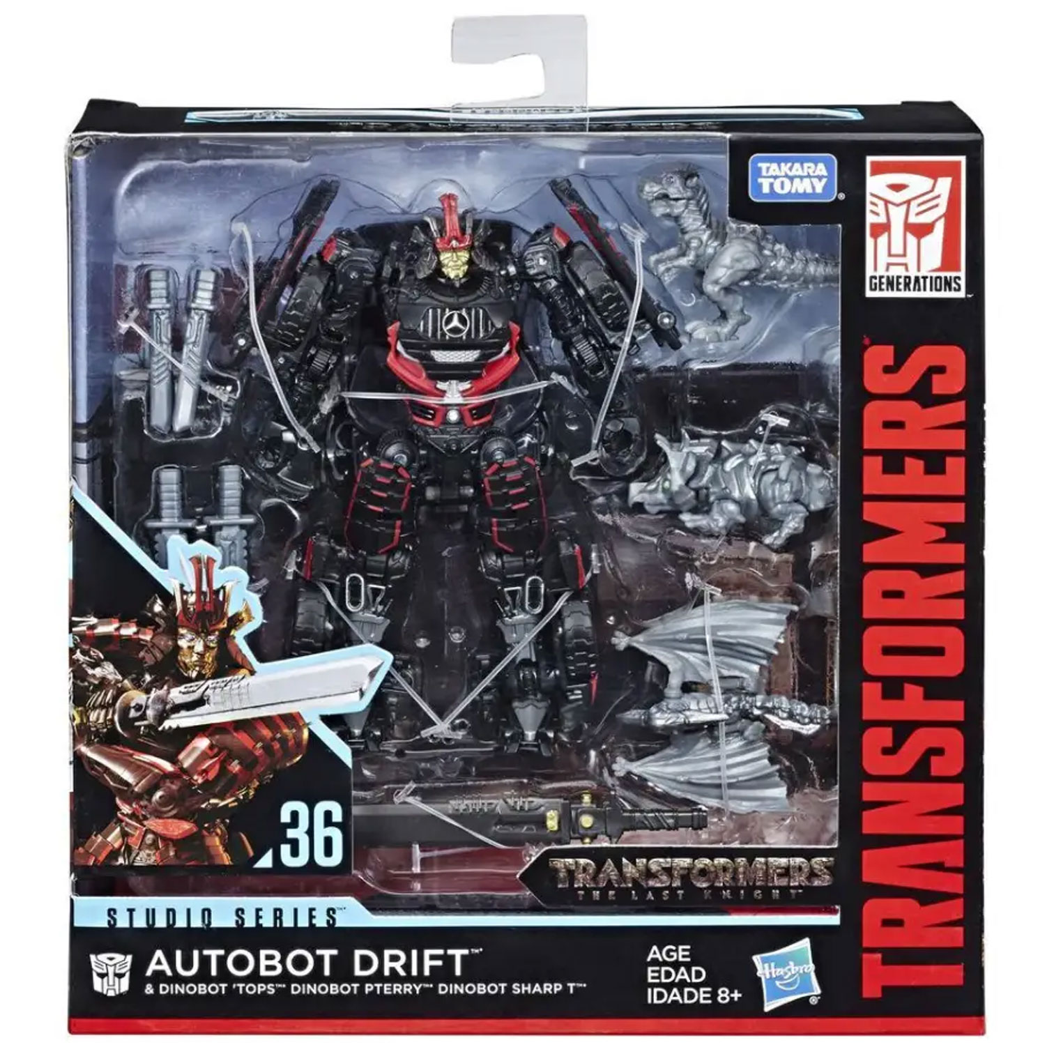 Autobot Drift & Dinobot 'Tops, Dinobot Pterry, Dinobot Sharp T