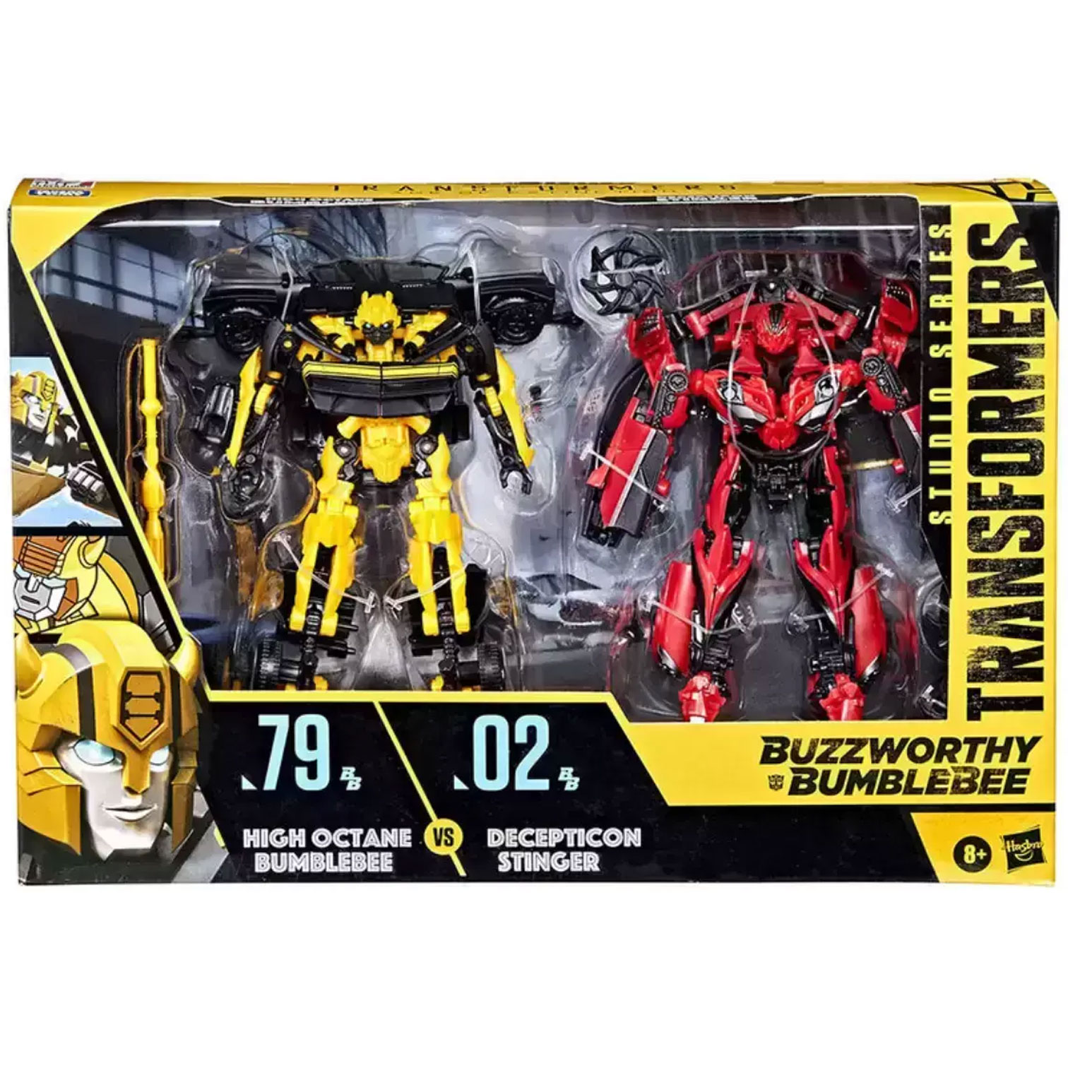 High Octane Bumblebee vs Decepticon Stinger