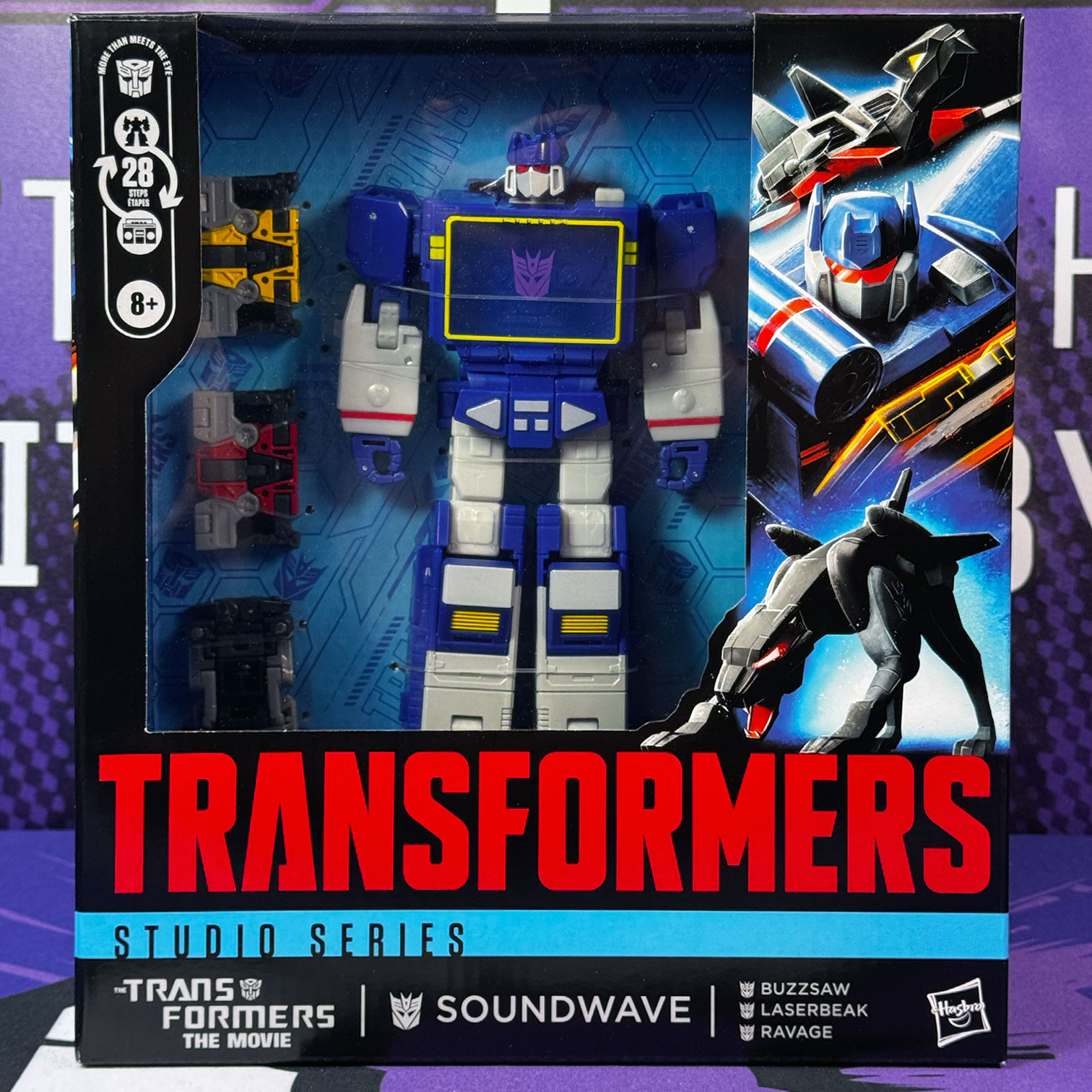 Soundwave | Buzzsaw | Laserbeak | Ravage
